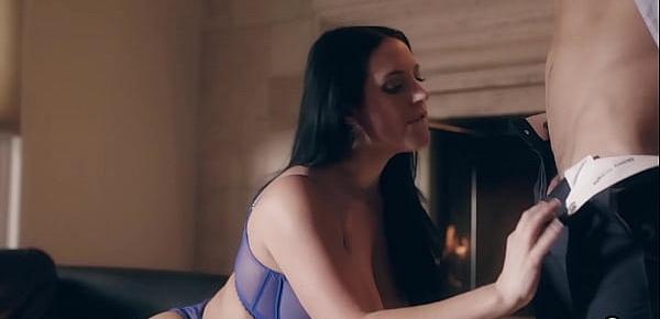  Chubby MILF housewife Angela White pleasing her big cocked husband